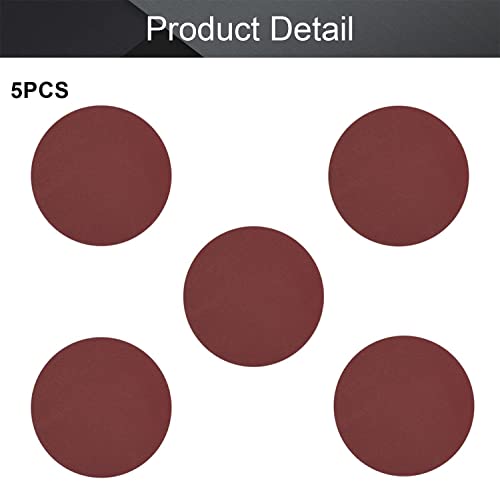 5Pcs 10“ PSA Sanding Discs, 120 Grits Self Stick Adhesive Back Sandpaper - style: 120# (5pcs)