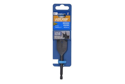 Century Drill & Tool 36264 Lazer Spade™ Bit, 1", Overall Length: 4" - size: 1" X 4"