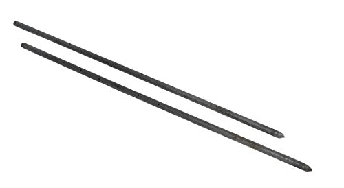 Mutual Industries 7500-0-42 Nail Stake with Holes, 42" x 3/4", Pack of 10 - size: 42 Inches