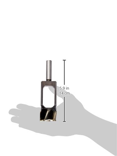Plug Tenon Cutter Dowel Woodworking Drill Bit Multi-Edge Tool Steel, 1" - size: 1-Inch