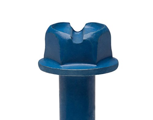 CONFAST 3/16" x 2-1/4" Hex Head Concrete Screw Anchor with Drill Bit for Anchoring to Masonry, Block or Brick (100 per Box) - size: 3/16" x 2-1/4"