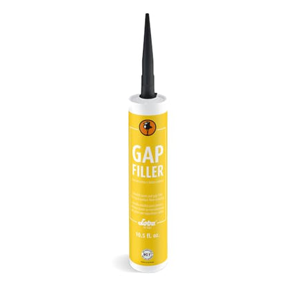 Gap Filler - 310ml (Black) Flexible Filler for Hard Surface Floors - color: Black