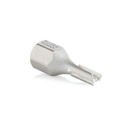 Amana Tool - 56272 Carbide Tipped Mortising Screw Straight No Shear Cutter 1/4 + .015 Dia - size: 1/4 + .015 Dia