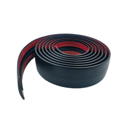 T Molding Flexible Self Adhesive Floor Transition Strip - color: Black, size: T Molding 9.84ft
