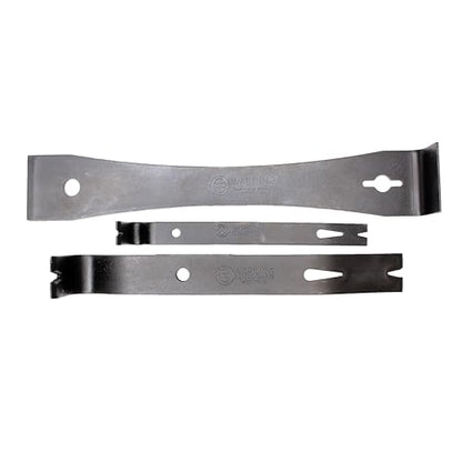 Mayhew Tools 98605 Utility Bar Set, Black Oxide Finish, 3-Piece Flat Bar Set - size: 3-Piece Flat Bar Set