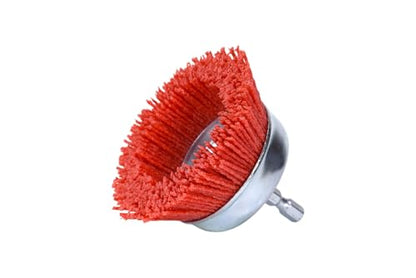 Century Drill & Tool 77231 Nylon Abrasive Cup Brush, 3", Coarse - size: 3" Coarse