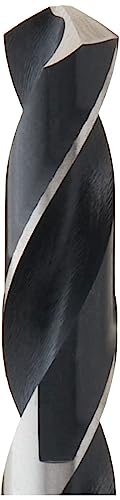 Irwin Tools Silver and Deming Drill Bit, 37/64-Inch, Black Oxide,118-Degree (91137) - size: 37/64", style: 1pc