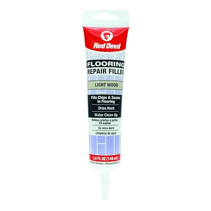 Red Devil 056020 Flooring Repair Filler, 5 oz., Light Wood, 4 Pack - color: Light Wood, size: Pack of 4