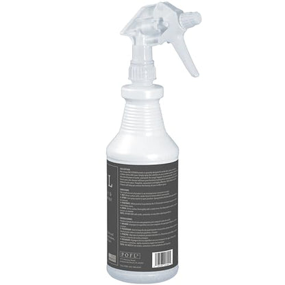 POFL Outdoor Fabric & Furniture Cleaner – Mold & Mildew Stain Remover for Patio Cushions, Sling Seating, Mesh, Canvas Awnings, Vinyl Fencing & Outdoor Surfaces – 25.36 fl oz