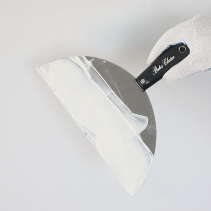 Bates- Putty Knife, 10 Inch, Plastic Handle, Carbon Steel, Flexible, Metal Scraper, Drywall Spackle Knife, Metal Paint Scraper Tool, Putty Knife Scraper, Wall Scraper, Drywall Knife, Spackle Tool - color: Black, size: 10 Inch