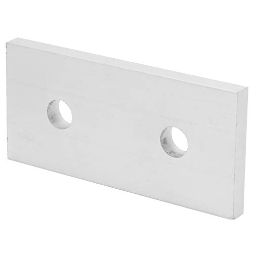 10Pcs Joining Plate Aluminum Flat Connecting Reinforcement Vertical Connection Tool Flat Straight Corner Brace Plates(4040)
