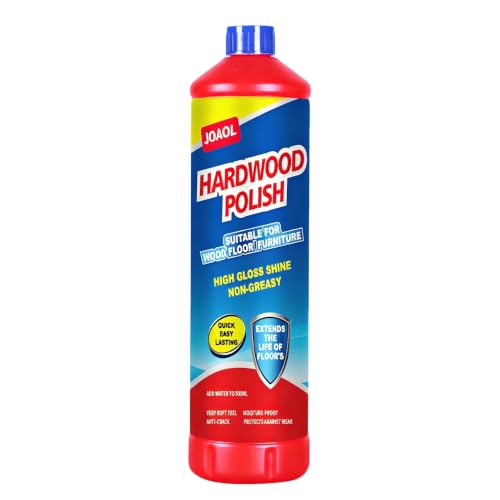 JOAOL Wood Floor Restorer & Polish–High Gloss Shine, Helps Repair Fine Scratches, Durable Protective Finish, Non-Slip, Non-Greasy, Moisture&Dust Resistant for Hardwood, Laminate Floors&Wood Furniture