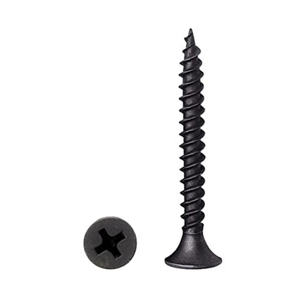 #6 x 2 Flat Head Self-Tapping Wood Screws for Heavy-Duty Framing (100PCS) - size: #6 x 2'' (100Pcs)
