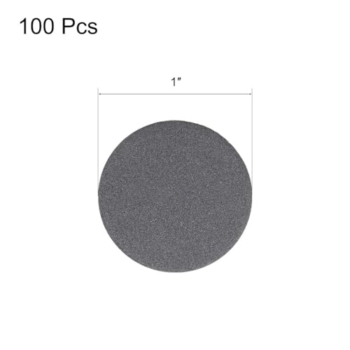 1-Inch Wet or Dry Sandpaper Sanding Paper disc Sanding Discs 400 Grit 100 Pcs - size: 100Pcs 1-inch 400 Grit