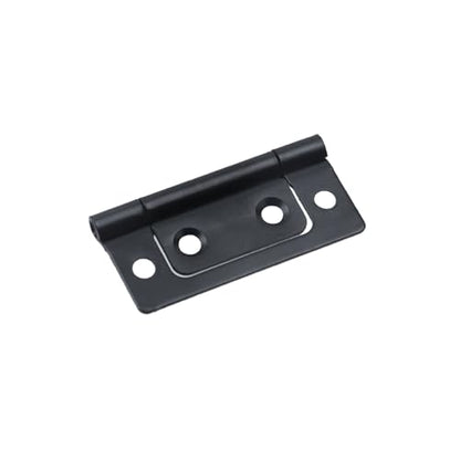 Butt Hinge, 2 Inch Black, 4Pcs - color: Black, size: 2 Inch Butt