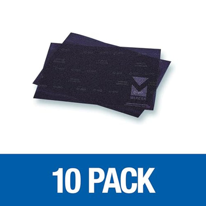 Mercer Industries 449128100 12" x 18" Floor Sanding Screen Sheets, 100 Grit (10 pack) - color: Screen Sheets, style: 100 Grit