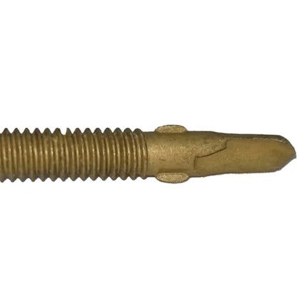 Jake Sales #12x2 Reamer Tek Torx/Star Head Self-Drilling Wood to Metal Screws - for Flatbeds, Trailers or Fastening Wood to Steel -T-30 Torx Screw Head (Full Box 2,000 Screw Count) - size: 2"