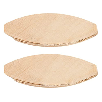 100Pcs Wood Joining Biscuits Beech Wood Board Docking Tool (20#) - size: 20#