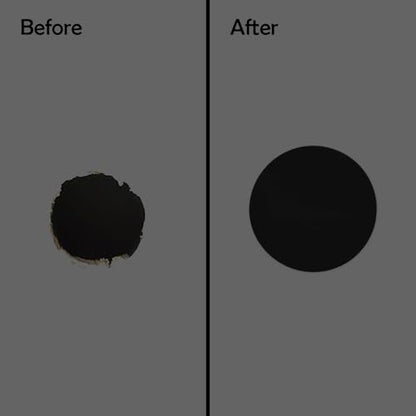 Rubber Bond Self-Adhesive Rubber Wall Outlet Cover Plate 2 Pack - Easy to Apply Peel & Stick Drywall Hole Patch - 7 Inch Round Screwless Blank Wall Plate Cover - Premium Rubber Wall Hole Cover (Black) - color: Black, size: 7 Inch Round