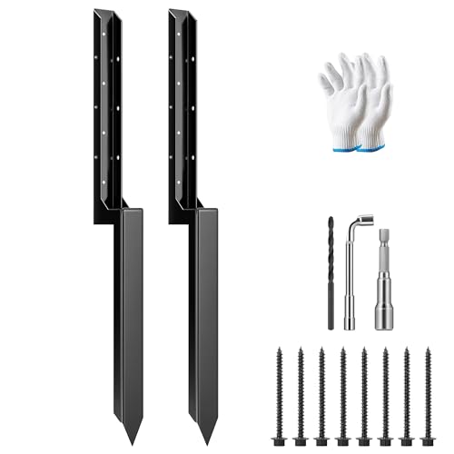 VIVOSUN 2 Pack Fence Post Repair Kit