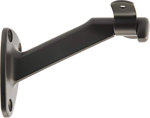 Hardware Essentials Extended Neck Handrail Bracket, Oil Rubbed Bronze, 1 Pack