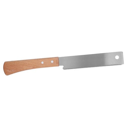Hand Saw 12in Wooden Handle Household Small Cut Razor Teeth Shape Hand Saw Woodworking Flush Cutting Trim Tool Finish Cut Door Jamb Saw Pull Saw