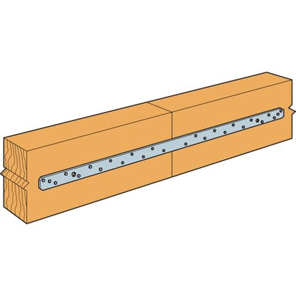 Simpson Strong-Tie LSTA36 LSTA 1-1/4 in. x 36 in. 18-Gauge Galvanized Strap Tie (Pack of 50) - size: 50 Pack