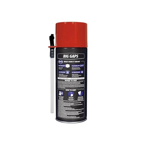Loctite Tite Foam Big Gaps Spray Foam Sealant, 12 fl oz Can, 12 Pack - Polyurethane Expanding Insulation - size: 12 Pack