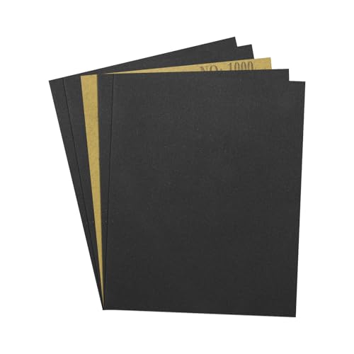 Sandpapers 9x11 5Pcs 1000Grit Silicon Carbide - size: 1000 Grit