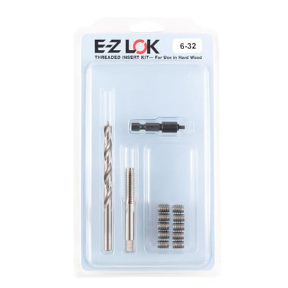 E-Z LOK Thread Repair Kit, 6-32 - size: 6-32, style: Stainless Steel