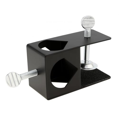 RTNLIT Deck Torch Clamp Bracket for Outdoor Mounting Poles (Set of 2) - size: 2 Pack