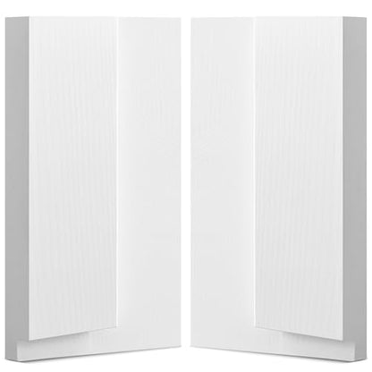 CroBlissful 1 Set 12 Inch L X 6-9/16 Inch W X 1-1/4 T Exterior Door Jamb Repair Kit, Jamb Paintable Wood Rotted Door Frame Repair Kit for Exterior Frame - size: 12 Inch L X 6-9/16 Inch W X 1-1/4 T