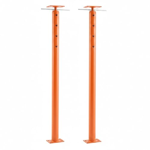 2 Pack Adjustable House Floor Jack 53"-93", 18000 lbs Basement Jack