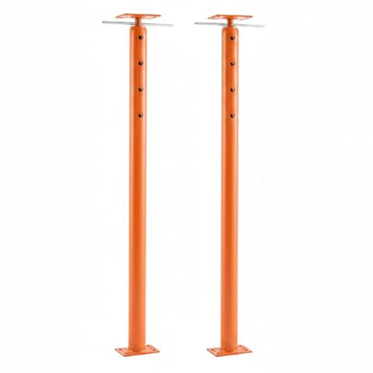 2 Pack Adjustable House Floor Jack 53"-93", 18000 lbs Basement Jack
