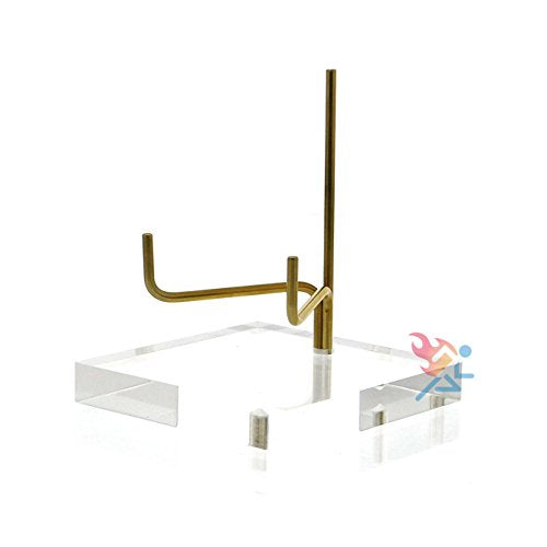 OnFireGuy 3.75-in Adjustable Metal Display Stand Easel with Acrylic Base