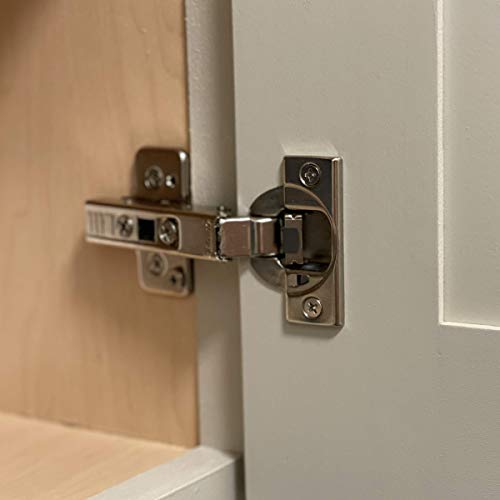 Yellowbird #6 x 5/8" European Concealed Hinge Screw - Flat Head Phillips - Type 17 - Nickel Wood - Bit Included - 250 Ct.