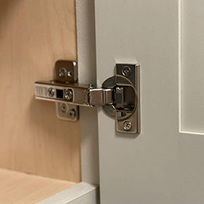 Yellowbird #6 x 5/8" European Concealed Hinge Screw - Flat Head Phillips - Type 17 - Nickel Wood - Bit Included - 250 Ct.