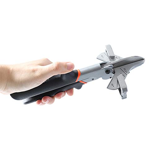Multi Angle Miter Shear Cutter Hand Tools, 0-135 Degree Adjustable Angle Scissors Trim Shears Multipurpose Cutting Tool - color: 0-135 Degree Adjustable Shear Cutter