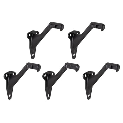 Design House Standard Handrail Bracket, Matte Black - color: Matte Black, size: Standard