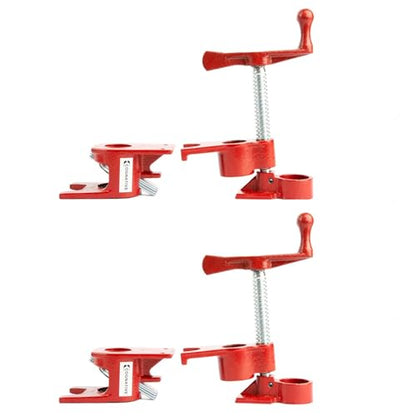 3/4” Pipe Clamp Sets 2-Pack with Stands - size: Pipe Clamp - High Base
