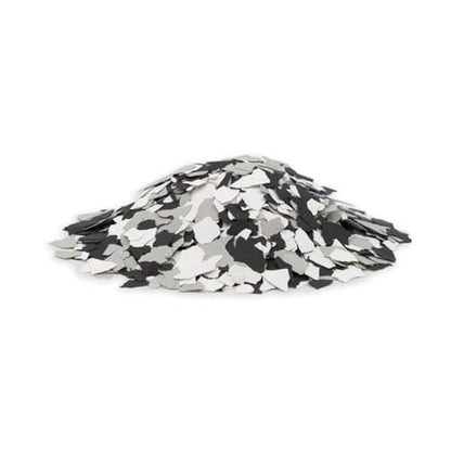 Epoxy Floor Kit for Concrete, 300-400 ft², Medium Gray with Domino Flake - size: 300-400 ft², style: Medium Gray with Domino Flake