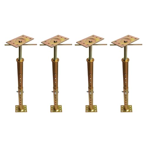 Adjustable House Jacks Floor Joist Support 19.7"-35.8" for Lifting Leveling - size: 19.7"-35.8"