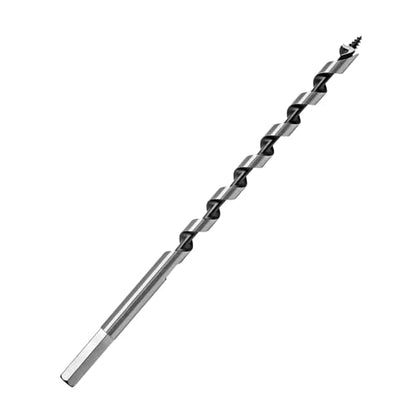 3/8" Diameter 3/8" Hex Shank 9" Ship Auger Drill Bit - size: 3/8 in