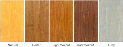 #1 Deck Premium Semi-Transparent Wood Stain for Decks, Fences, Siding (Gray, 1 Gallon) - color: Gray, size: 1 Gallon
