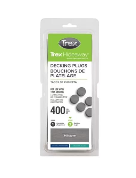 Trex Decking Plugs (400ct) (Millstone 400ct) - color: Millstone 400ct