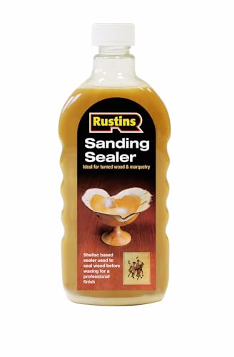 Rustins Sanding Sealer Shellac Indoor Wood Finish 500ml