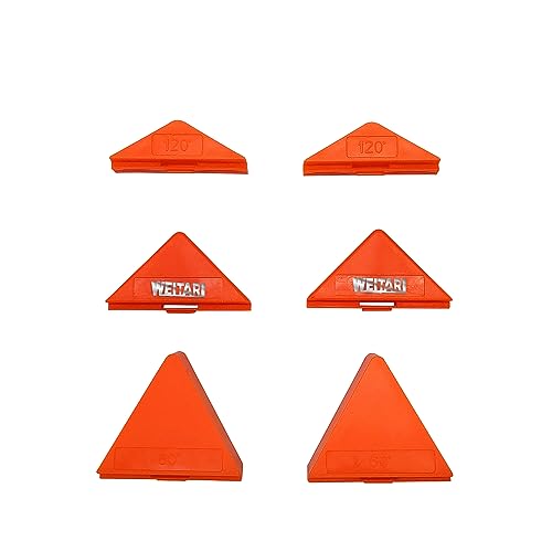 4set 60/90/120 Degree Pro Corner Clamps Set for Woodworking Tools-Non Slip Fixed, Adjustable Single Handle Spring Loaded Right Angle Clip for Frame Welding/Wood Working/Making Cabinet