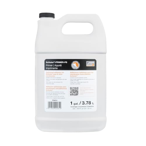 Schluter Primer Peel & Stick Water-Based Primer, Low Odor, 3.78L