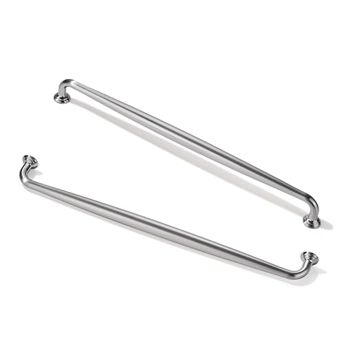 TUNNY 5 Pack Cabinet Handles-8.81"/224mm Screw Spacing Brushed Nickel Furniture Hardware Handles for Kitchen Cabinets Bedroom Dresser Wardrobe Cabinet Pulls - color: Brushed Nickel, size: 8.81"(224mm)Hole Center-5Pcs
