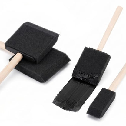 4 Pcs Foam Paint Brushes 4 Sizes Foam Sponge Brush for Painting